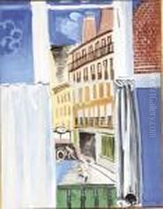 Vue De L'atelier De Dufy Sur L'impasse Guelma