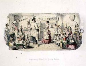 Preparatory School for Young Ladies by John Leech