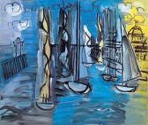 Bateaux Bleus by Raoul Dufy