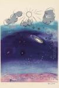 [night Sky Over Paris] by Raoul Dufy