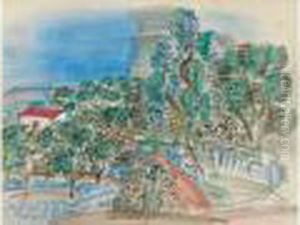 La Cueillette Des Oranges, Vers 1926 by Raoul Dufy
