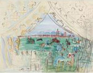Courses A Marrakech by Raoul Dufy