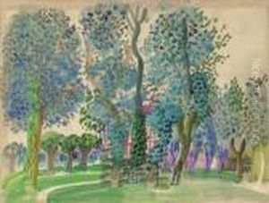 Etude Pour Le Pesage by Raoul Dufy