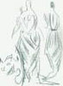 Etude Pour Une Robe De Paul Poiret by Raoul Dufy