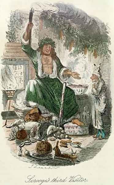 Scrooges Third Visitor from Dickens A Christmas Carol - view 1