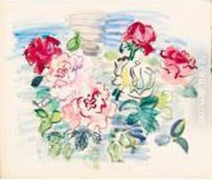 Bouquet De Roses by Raoul Dufy