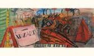 Mozart by Raoul Dufy