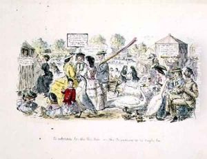 A Substitute for the Seaside is the Serpentine as it might be by John Leech