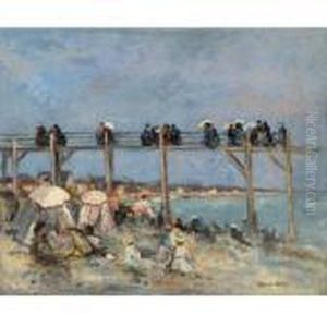 La Plage De Sainte-adresse by Raoul Dufy