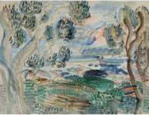 Paysage De Provence by Raoul Dufy