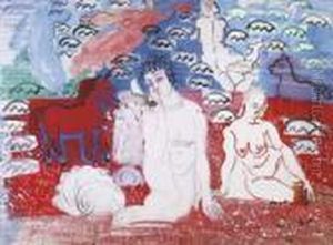 Les Baigneuses by Raoul Dufy