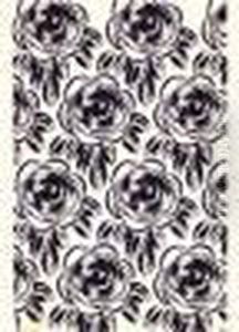 Roses Noires Sur Fond Beige by Raoul Dufy