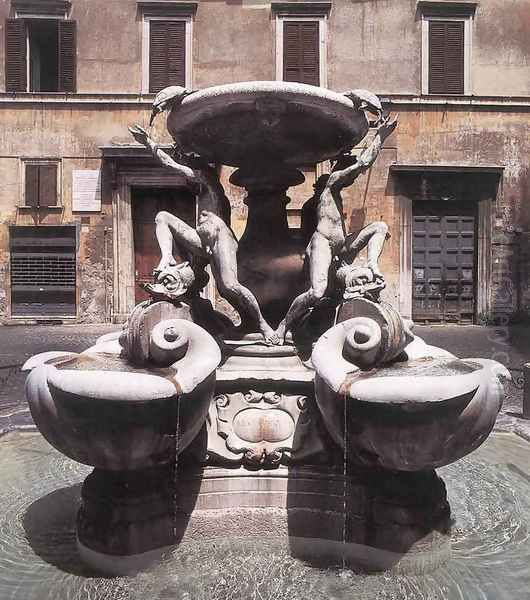 Fontana delle Tartarughe - view 1