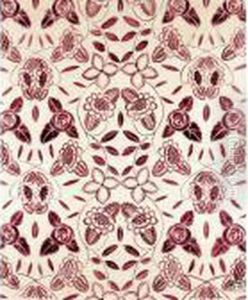 Tapis De Fleurs Violets by Raoul Dufy