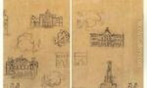Monuments De Paris, Vers 1934 by Raoul Dufy