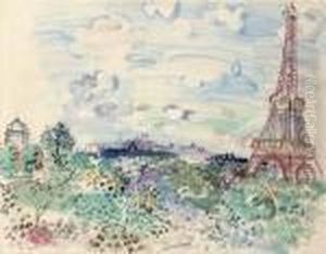 La Tour Eiffel by Raoul Dufy