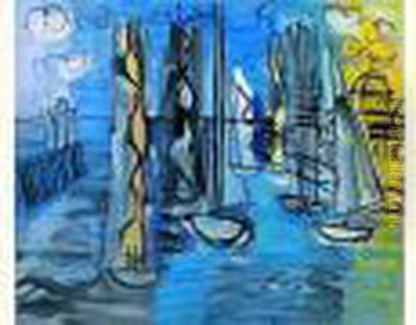 Bateaux Bleus Vers 1950 - view 1
