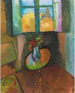 Le Gueridon, Rue Seguier by Raoul Dufy