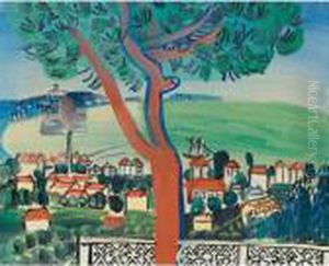 Le Pin A Golfe-juan by Raoul Dufy