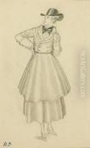Robe Pour 'paul Poiret' by Raoul Dufy