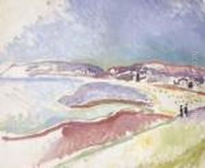 La Plage De Sainte-adresse by Raoul Dufy