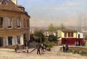 Montmartre, Paris by Berndt Adolf Lindholm