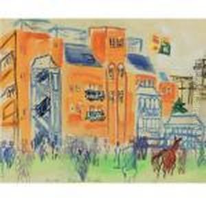 Ascot, Les Tribunes by Raoul Dufy