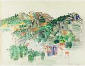Paysage De Montagne by Raoul Dufy