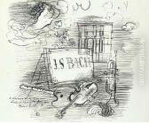 J.s. Bach by Raoul Dufy