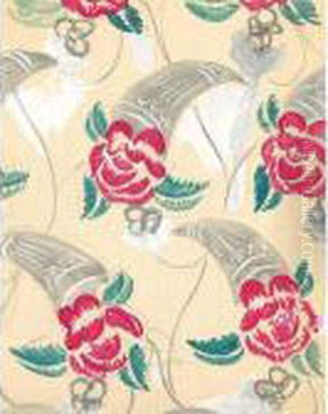 Cornes D'abondances Geises Et Roses - view 1
