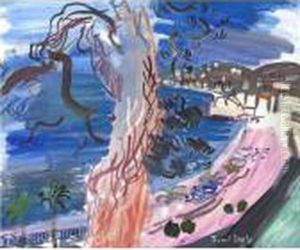 Nice, La Promenade Des Anglais by Raoul Dufy
