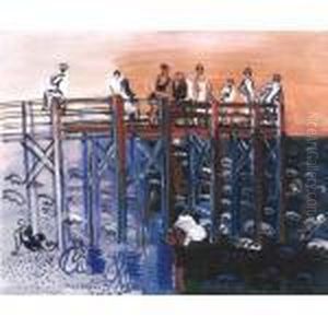 L'estacade Au Havre by Raoul Dufy