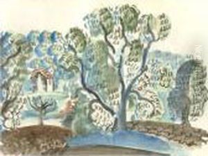Oliviers En Provence by Raoul Dufy