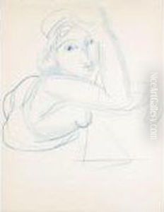 Etude De Femme by Raoul Dufy