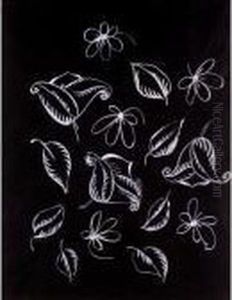 Fleurs Et Feuilles Blanches by Raoul Dufy