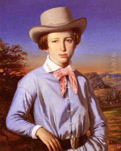 Jeune Homme Au Chapeau (Young Man with a Hat) by Francois Laurent