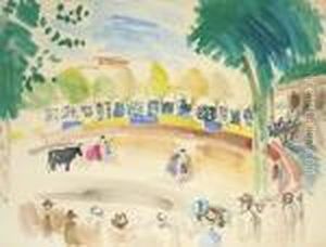 La Corrida by Raoul Dufy