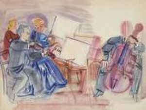 Le Trio Casals by Raoul Dufy