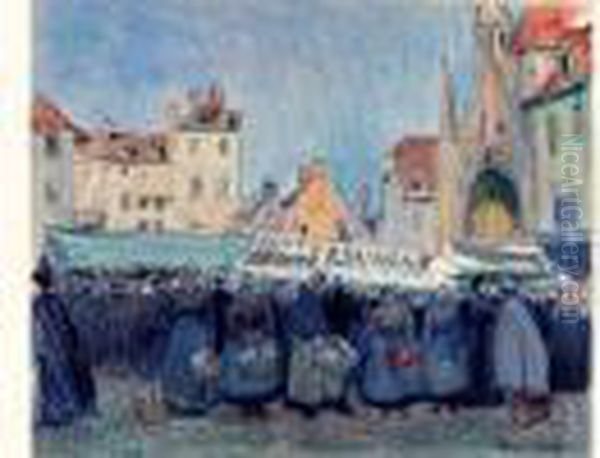 Le Marche Du Havre, Circa 1900 - view 1