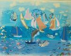 Au Port by Raoul Dufy