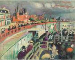 Fete A Sainte-adresse by Raoul Dufy