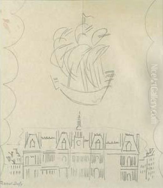Fenetre Ouverte Sur Paris,1924-1925 - view 1