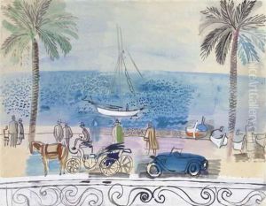 Cannes, La Croisette by Raoul Dufy