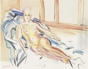 Nu A La Chaise Longue by Raoul Dufy