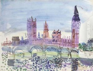 Houses Of Parliament, London by Raoul Dufy