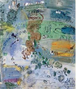 Paysage by Raoul Dufy