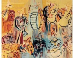 L'orchestre Mexicain by Raoul Dufy