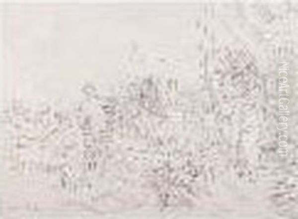 Scene De Depicage, Le Repas, Circa 1946 - view 1