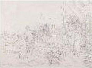 Scene De Depicage, Le Repas, Circa 1946 by Raoul Dufy