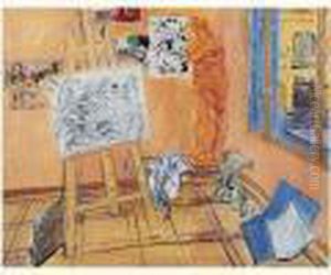 Atelier Au Champ De Ble by Raoul Dufy